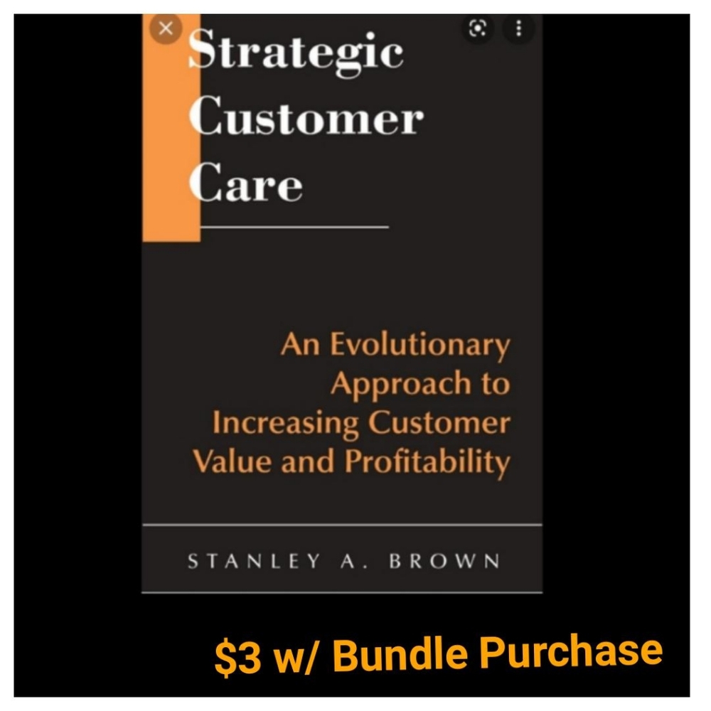 Book Strategic Customer Care